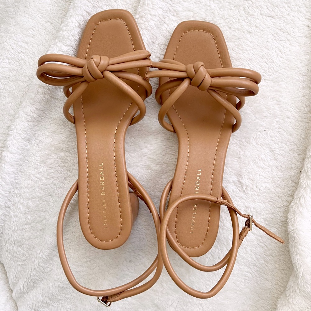 Loeffler Randall Bow Sandal — WORN ONCE